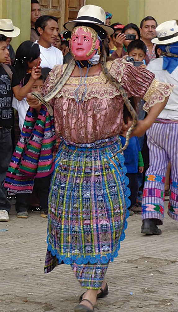 Figura 12. Baile de la culebra. Fotografía de López Garzona, 2014: 295.